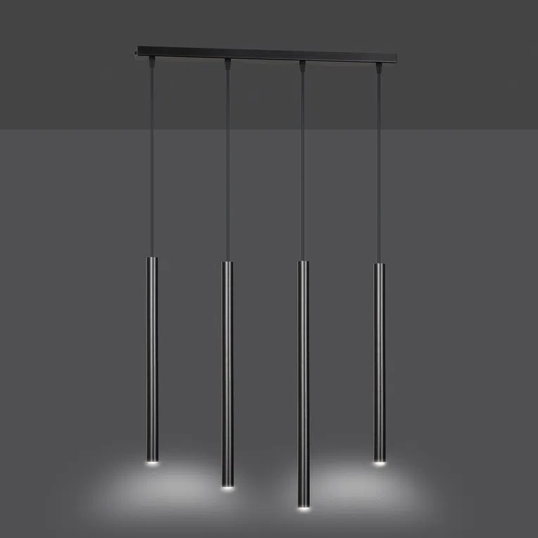 Lampa Wisząca Selter 4552/4 4Xg9 czarna