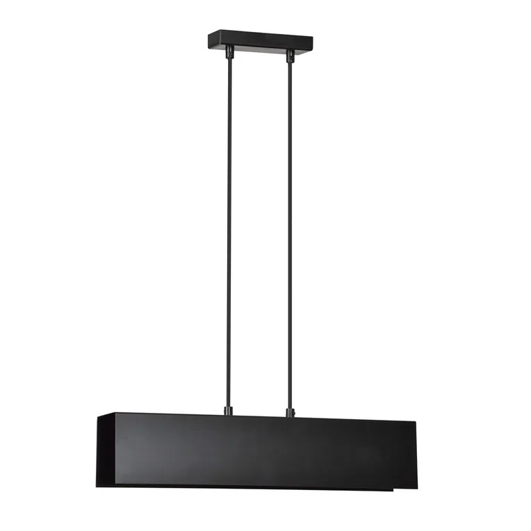 Lampa Wisząca Gentor 2672/2 2Xe27 czarna