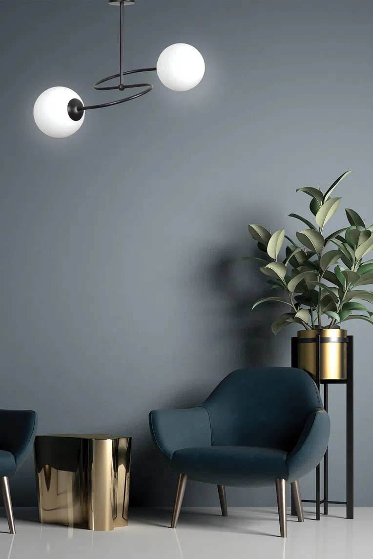 Lampa Sufitowa Selbi 2734/2B 2Xe14 biała