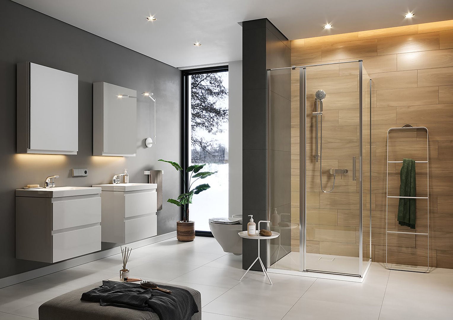 Aranżacja Cersanit Moduo