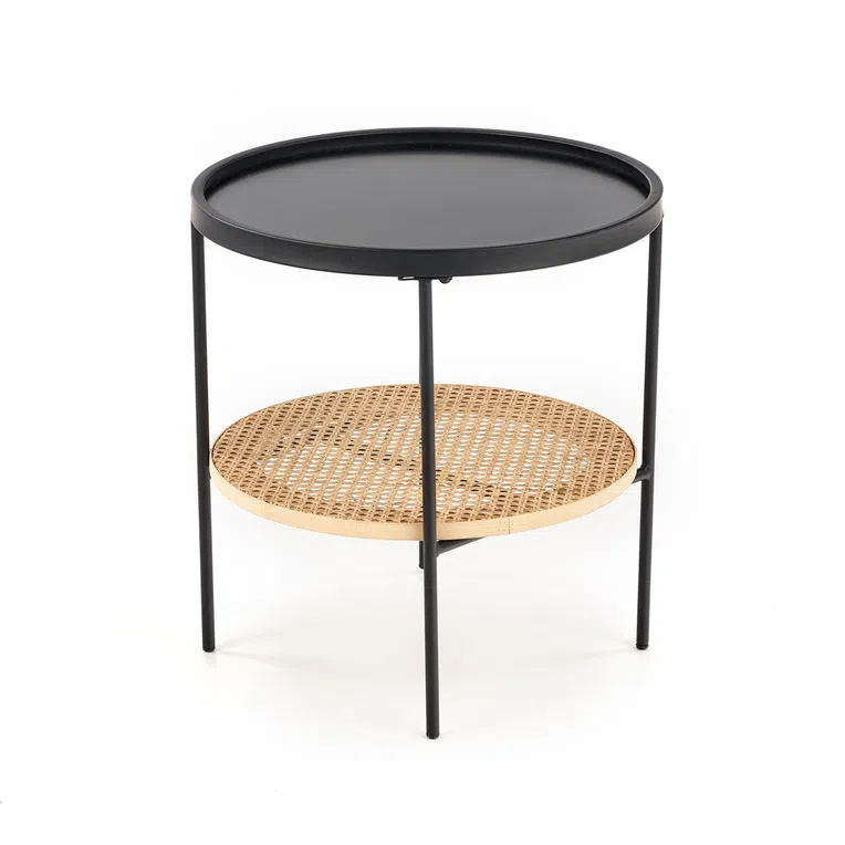 Stolik kawowy JARL! czarny 45x45 cm