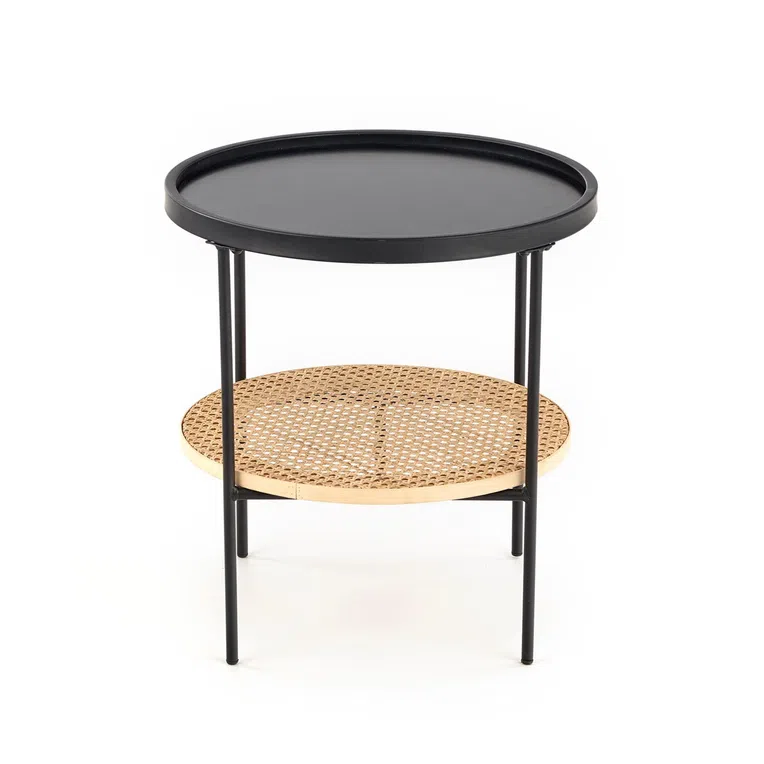 Stolik kawowy JARL! czarny 45x45 cm