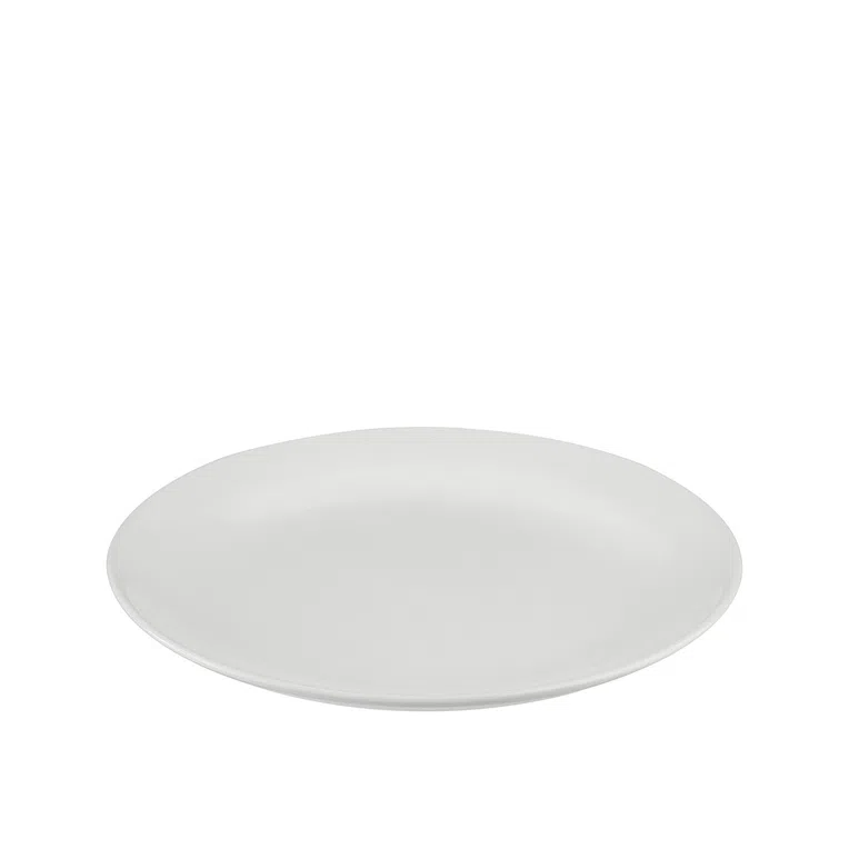 Talerz VAISSELLE FAIENCE UNIE deserowy biały 21 cm