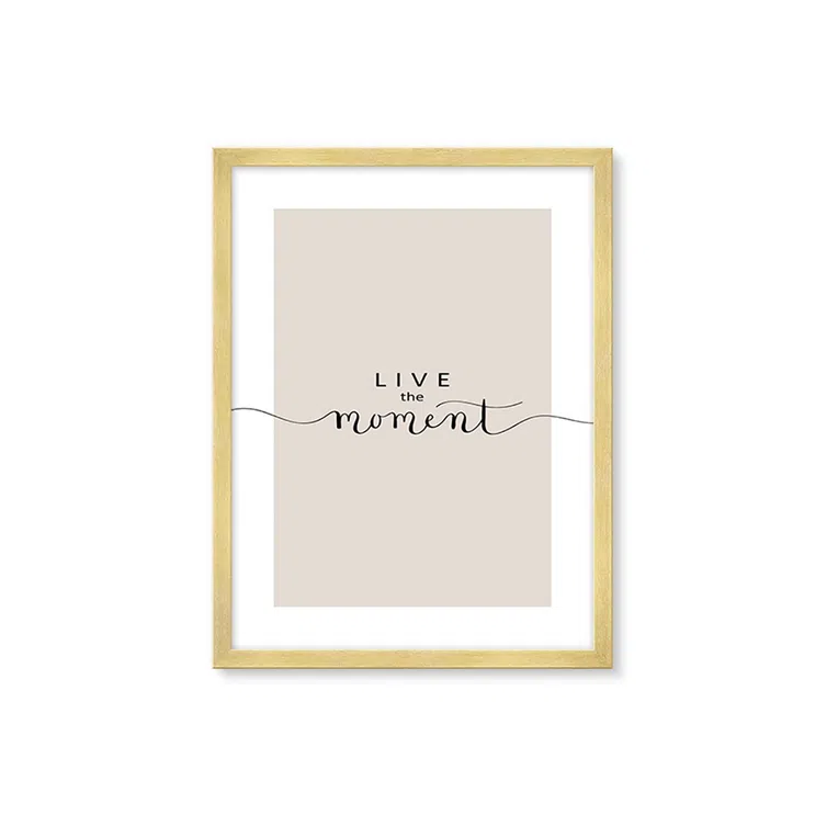 Zestaw obrazów KNOR złoty bursztyn 30x30+30x40 cm