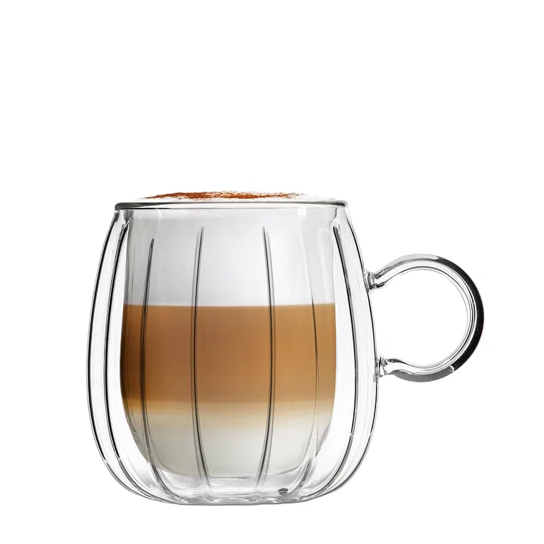 Zestaw szklanek TULIP z podwójną ścianką 2 szt. 250 ml