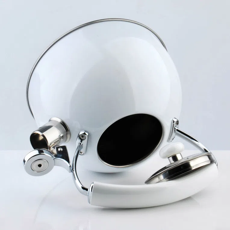 Czajnik VINTAGE z gwizdkiem biały 2,5 l