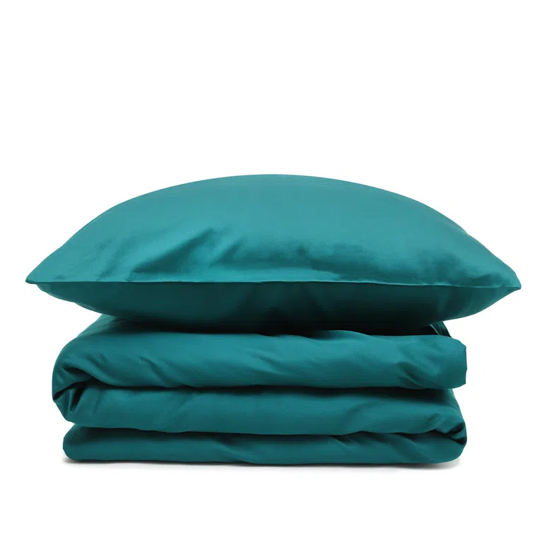 Komplet pościeli GOLD satynowej zielonej 5 el. 160x200 cm