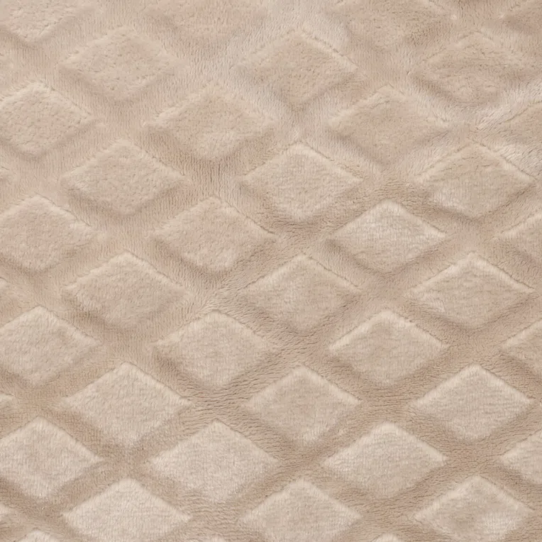 Koc ROSS we wzory beżowy 150x200 cm