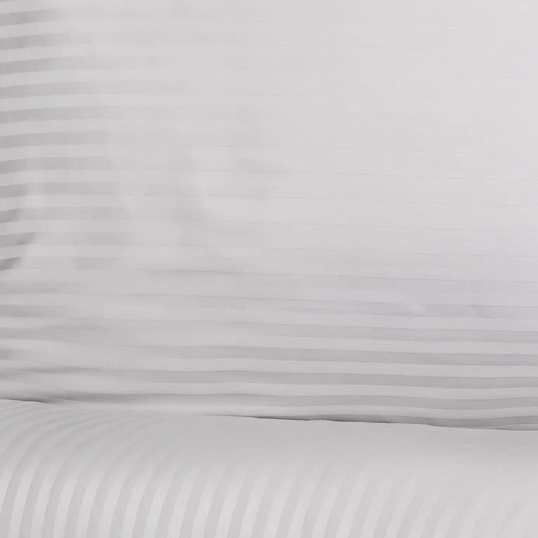 Pościel AGNES satynowa szara 220x200 cm