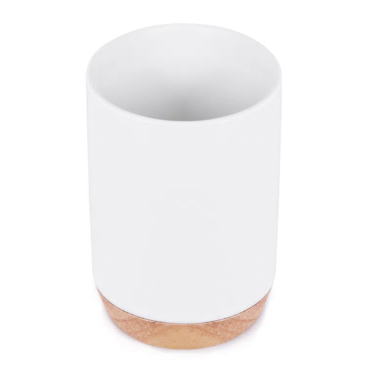 Kubek łazienkowy JUPITER biały 0.22 l