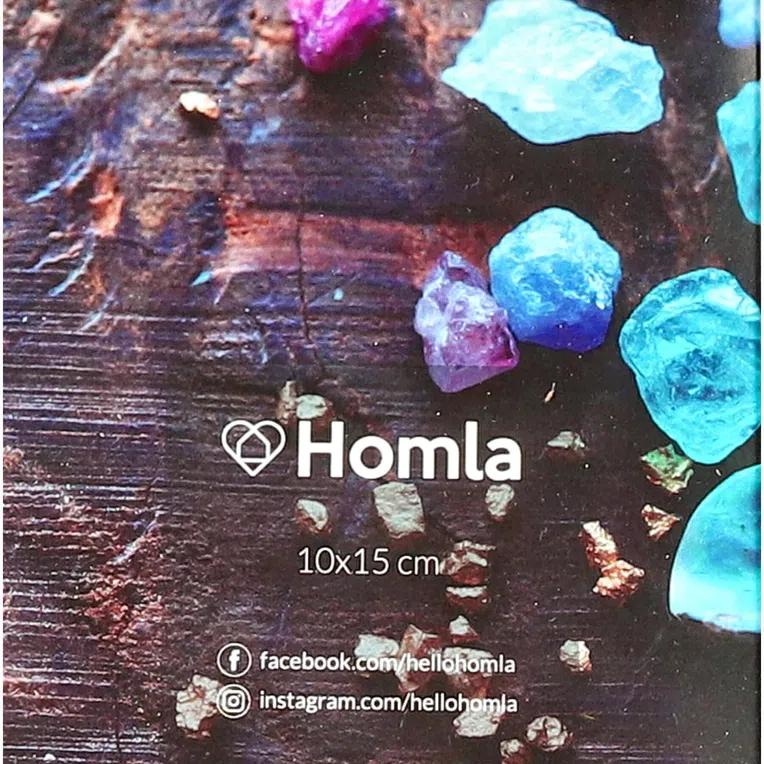 Ramka na zdjęcie LENS srebrna 10x15 cm