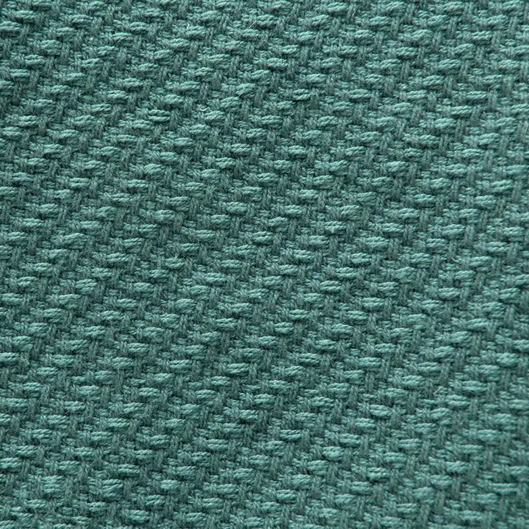 Poszewka MORRIS z frędzlami zielona 45x45 cm