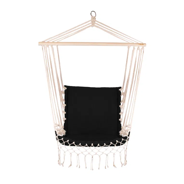 Huśtawka WOBBLE czarna 55x50x110 cm