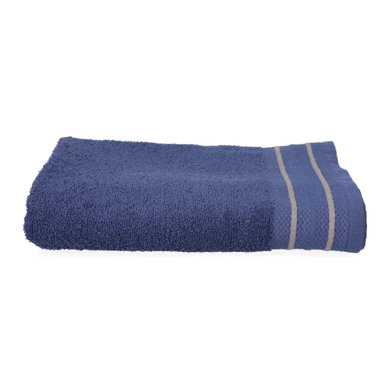 Ręcznik OCTOPUS z lamówką granatowy 50x90 cm