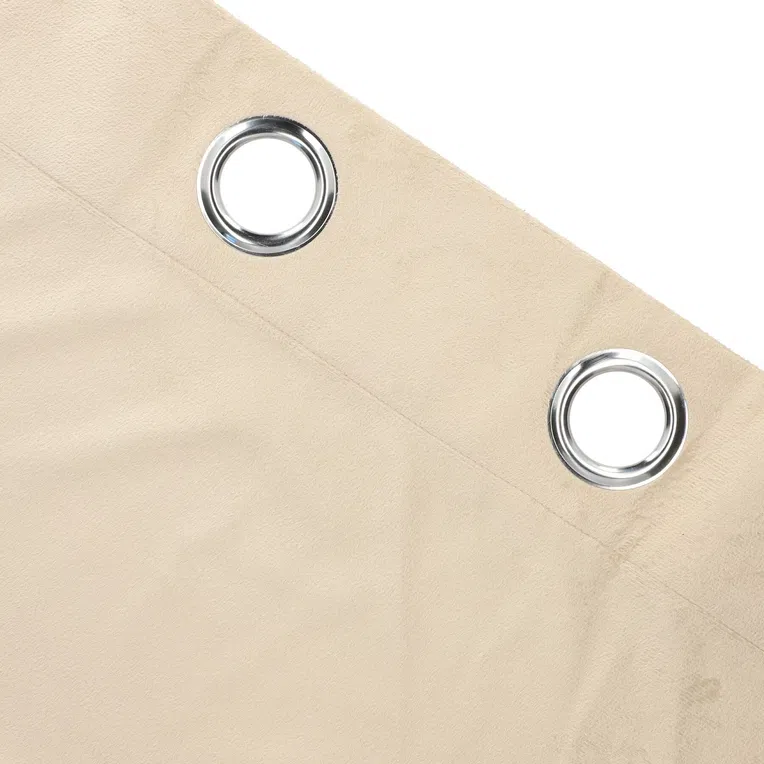 Zasłona PATTY welwetowa beżowa 140x250 cm