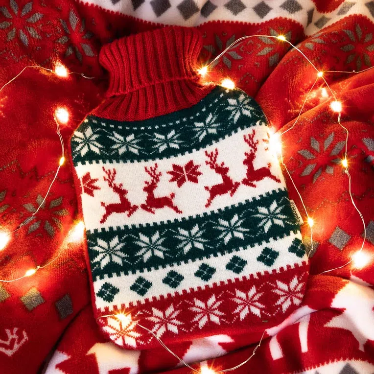 Termofor SNOV we wzór świąteczny 1.8 l