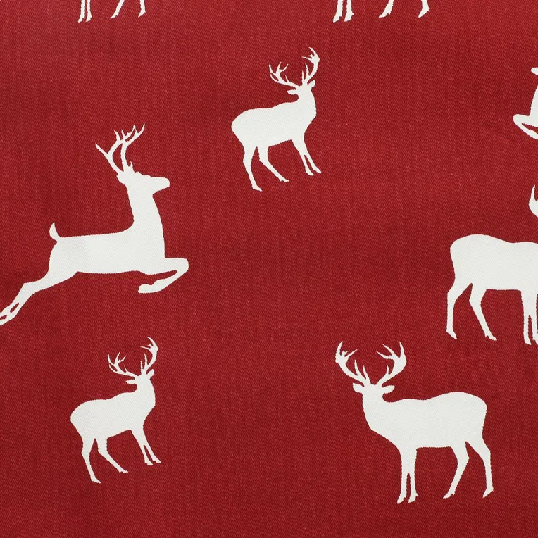 Bieżnik RENAR z pomponem czerwony 40x160 cm