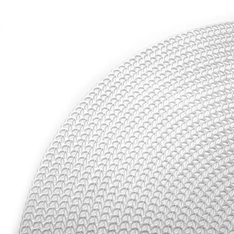 Podkładka do jadalni SKINE srebrna 38 cm