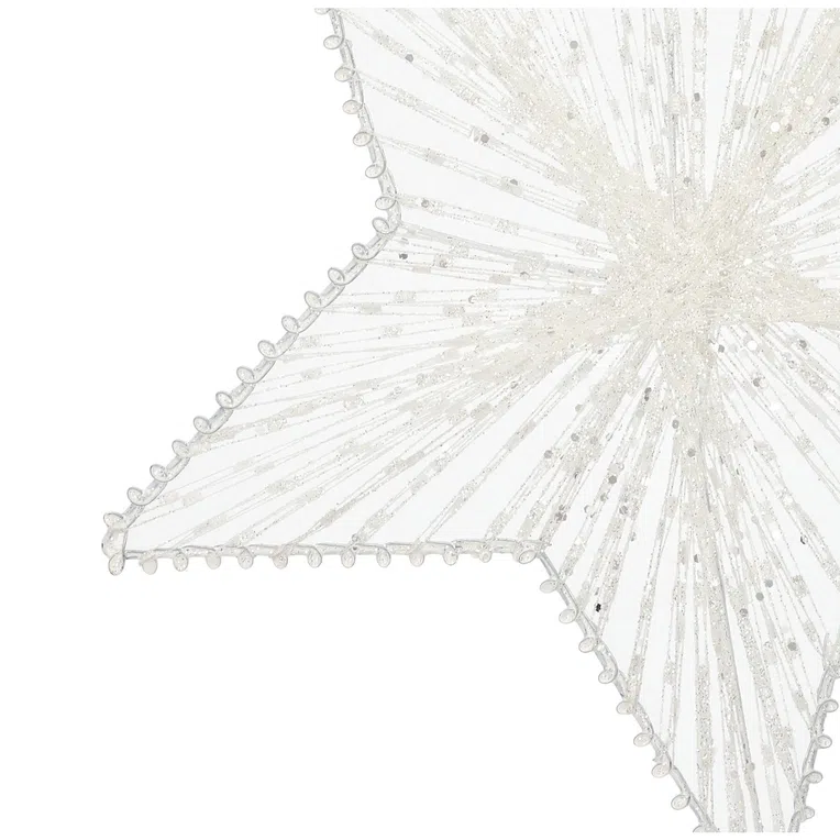 Zawieszka STEA gwiazda biała 30 cm