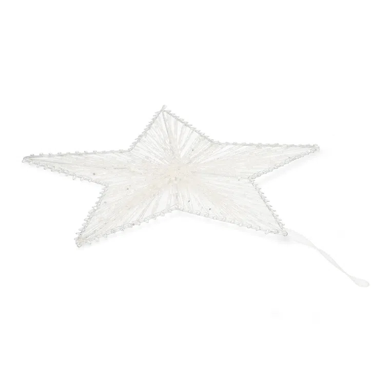 Zawieszka STEA gwiazda biała 30 cm