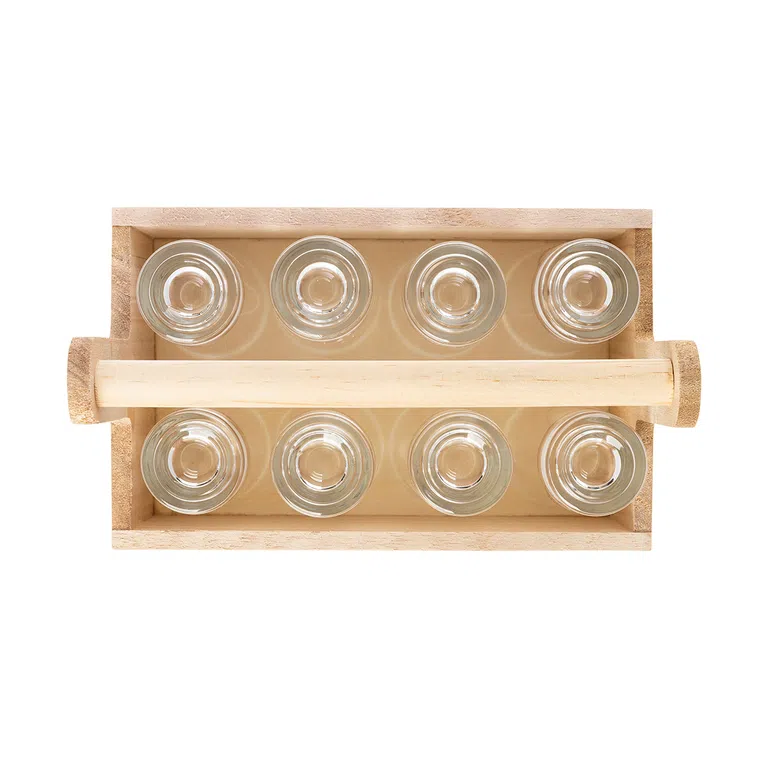 Zestaw kieliszków TIKKIE w skrzynce, 8 szt. 0,05 ml