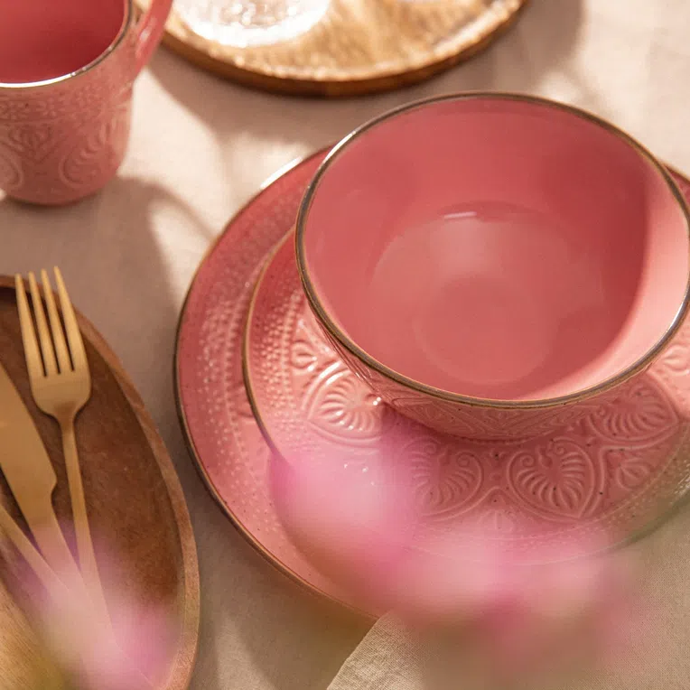 Miska INDIE różowa 16 cm