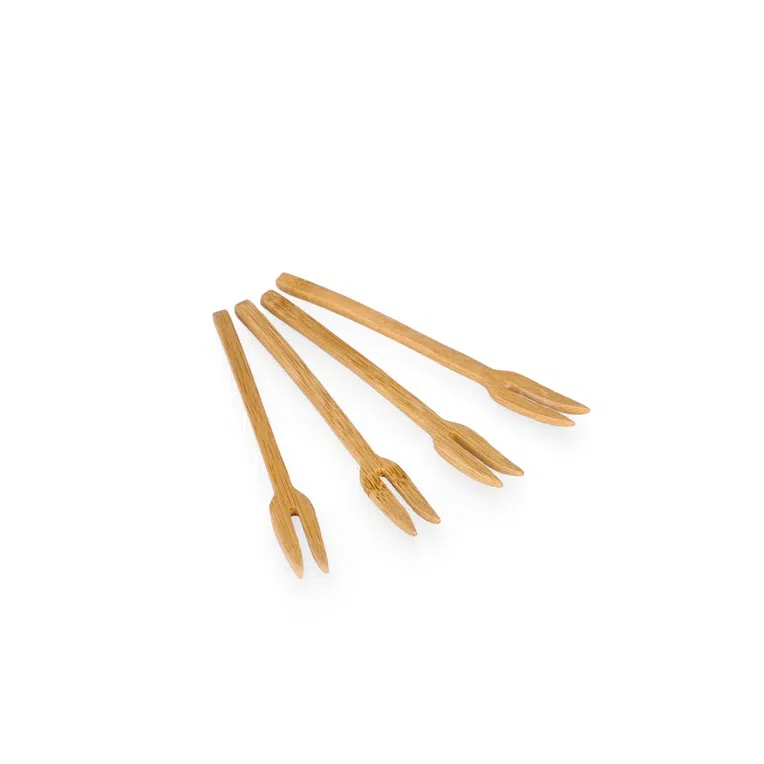 Zestaw widelczyków BAMBOU bambusowych 4 szt.