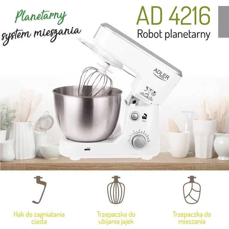 Robot kuchenny AD 4216 planetarny 1000 W