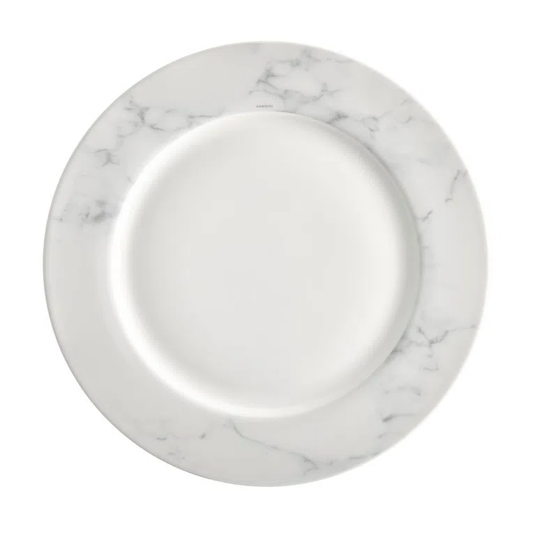 Serwis obiadowy MARBLE kolor marmurowy 18 el.