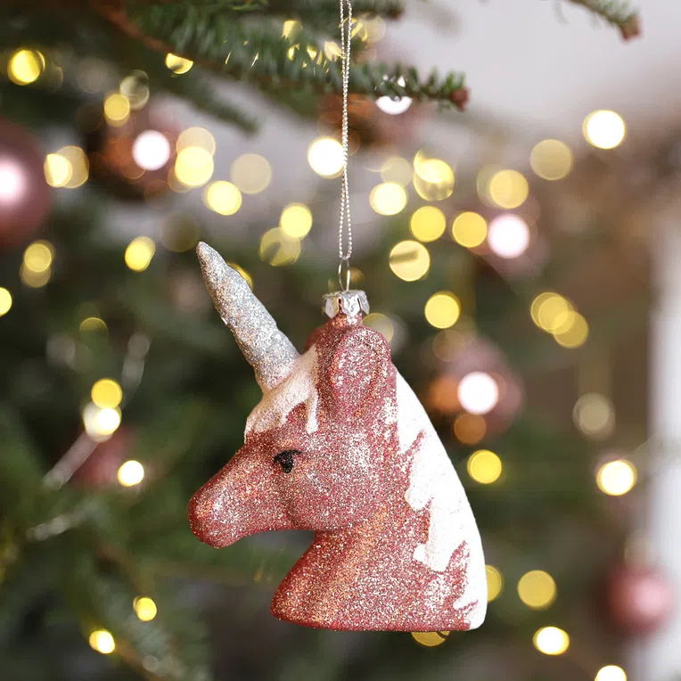 Zawieszka EVI PINK jednorożec różowy 11 cm