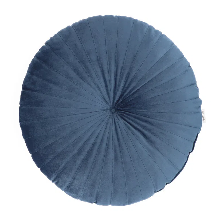 Poduszka OLLIE okrągła granatowa 40 cm