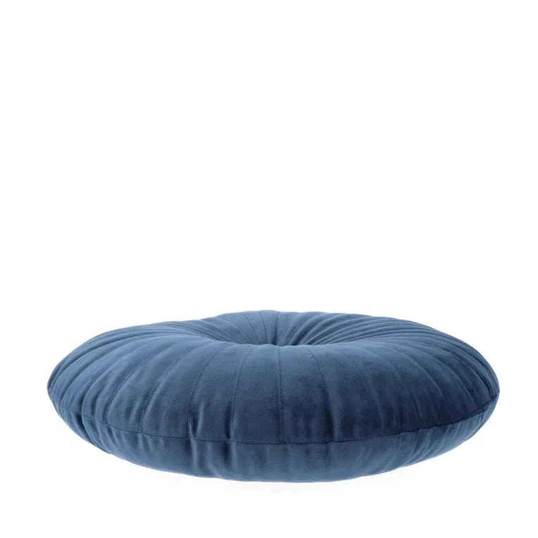 Poduszka OLLIE okrągła granatowa 40 cm