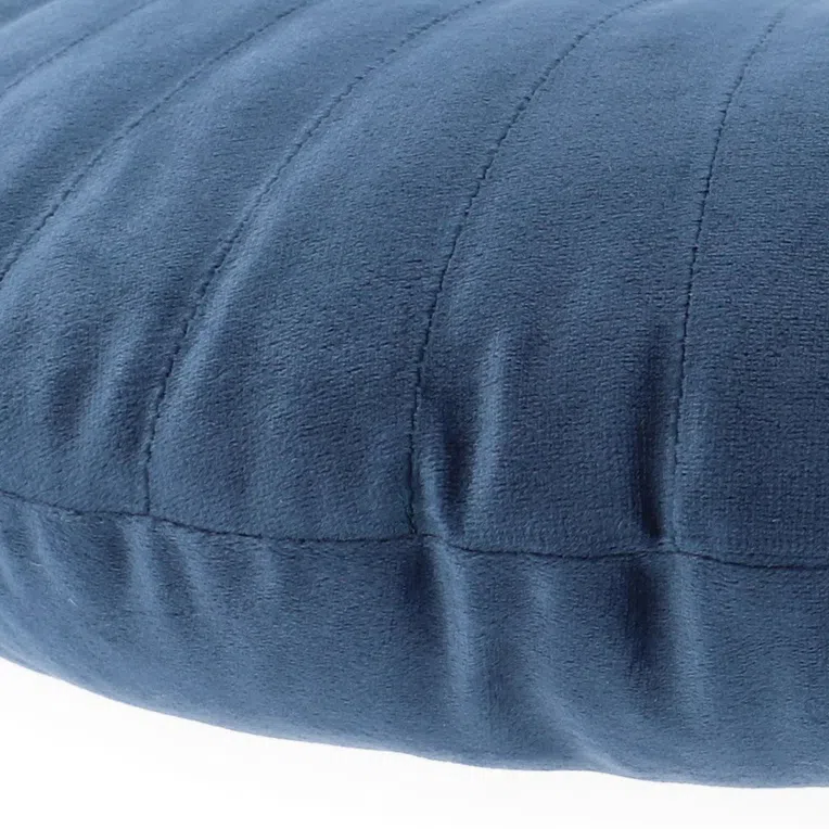 Poduszka OLLIE okrągła granatowa 40 cm