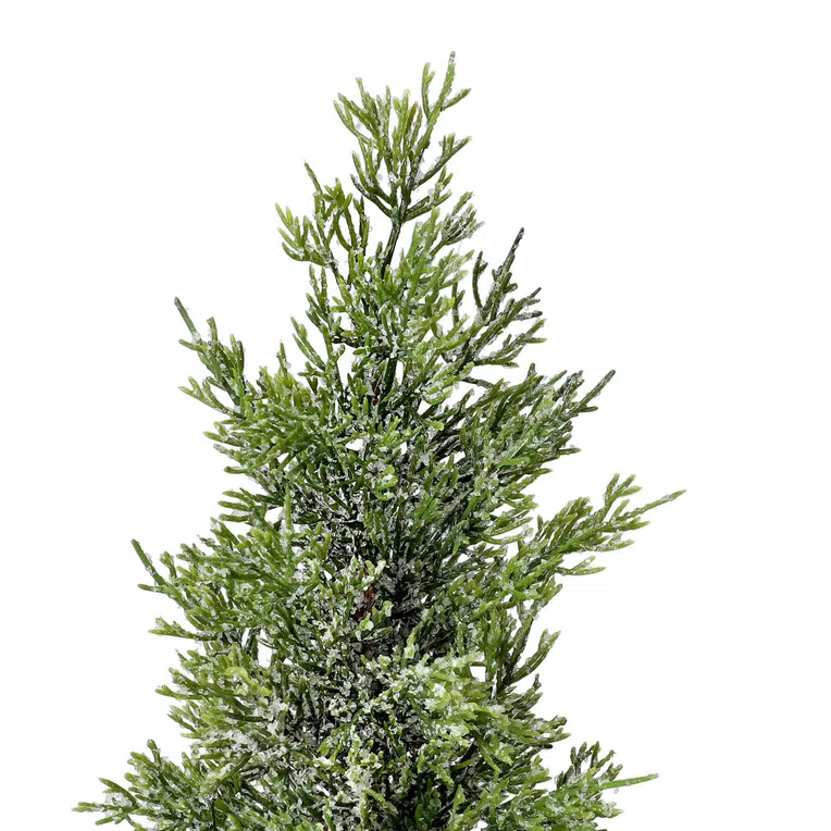 Choinka DULA oszroniona na pieńku 30 cm XM22 804569