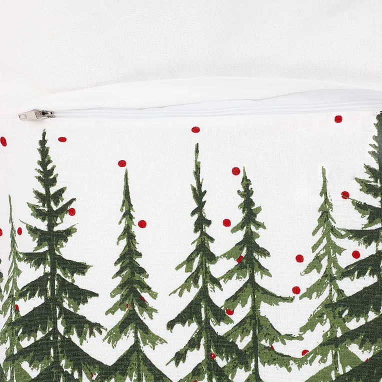 Poszewka SKOV z motywem lasu 45x45 cm