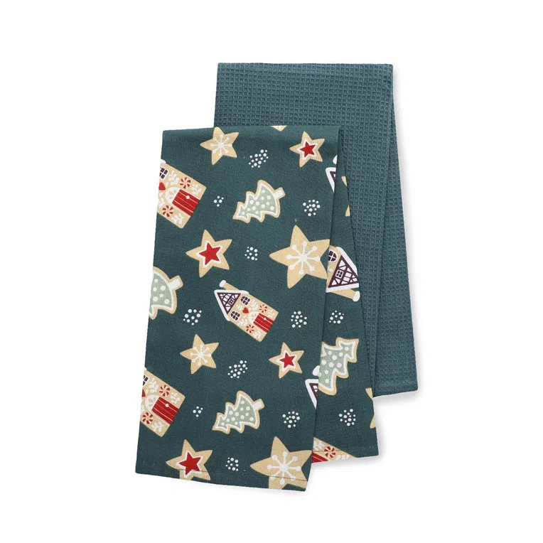 Zestaw ścierek kuchennych DRYSS w pierniki 2*45x70 cm