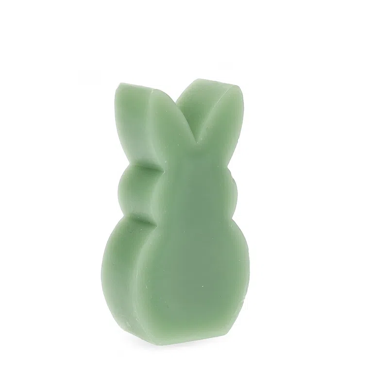 Świeca wielkanocna UGIE królik zielony 11 cm