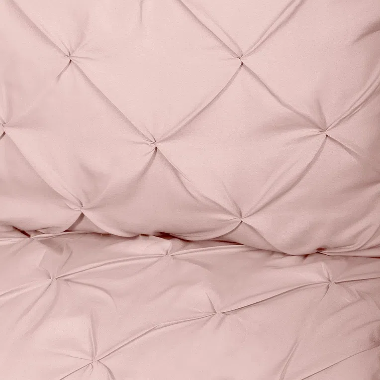 Pościel DALASJO z mikrofibry różowa 200x220 cm