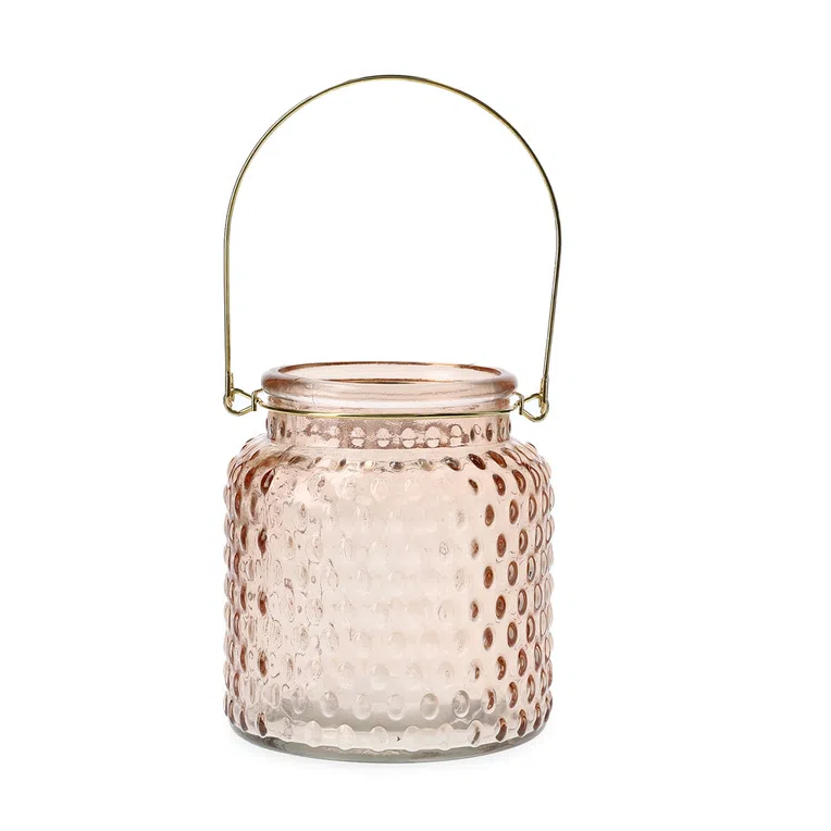 Lampion FIG beżowy 10x11 cm