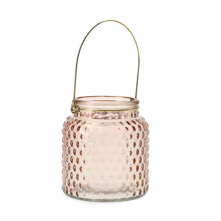 Lampion FIG beżowy 10x11 cm