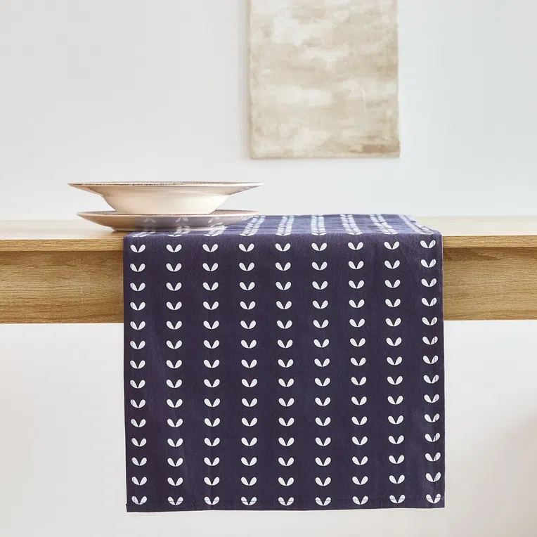 Bieżnik ELIS granatowy 40x160 cm