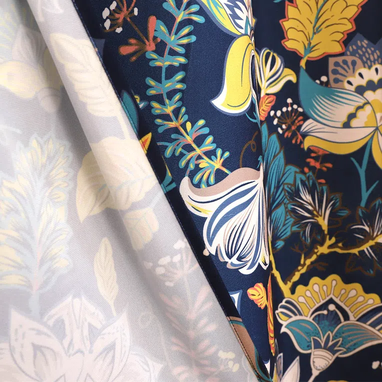 Zasłona OTAMO we wzory 140x250 cm