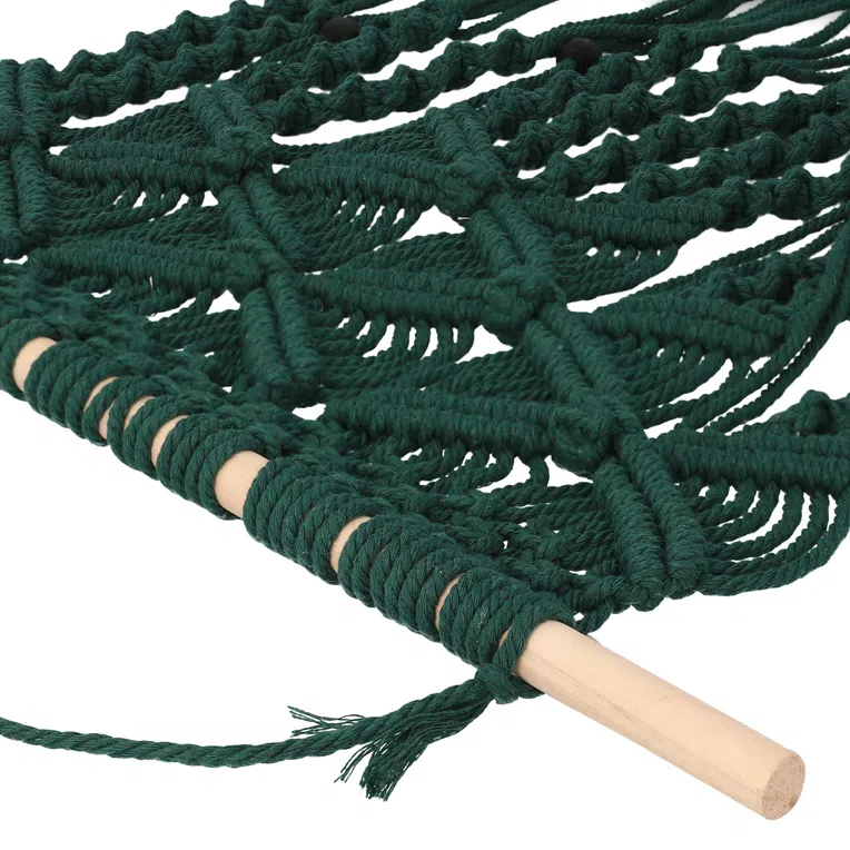 Makrama TULIA zielona 50x69 cm