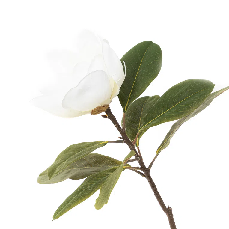 Kwiat sztuczny HIYA magnolia 70 cm