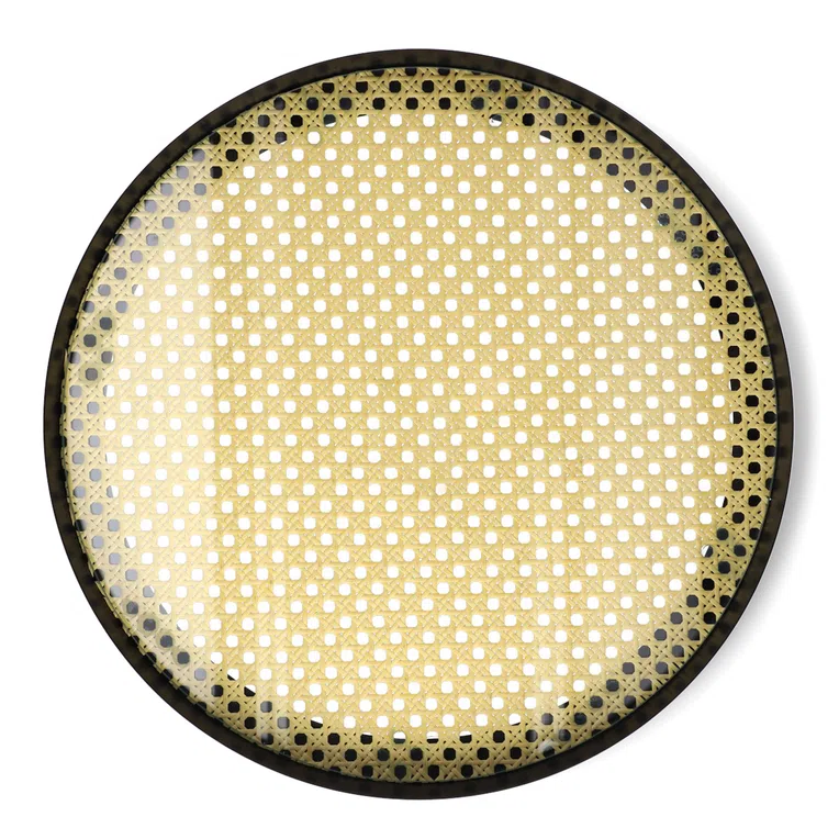 Taca RATTAN z motywem rattanu 40x3 cm