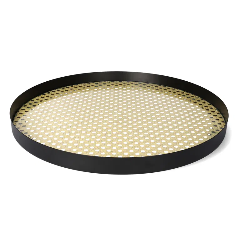 Taca RATTAN z motywem rattanu 40x3 cm