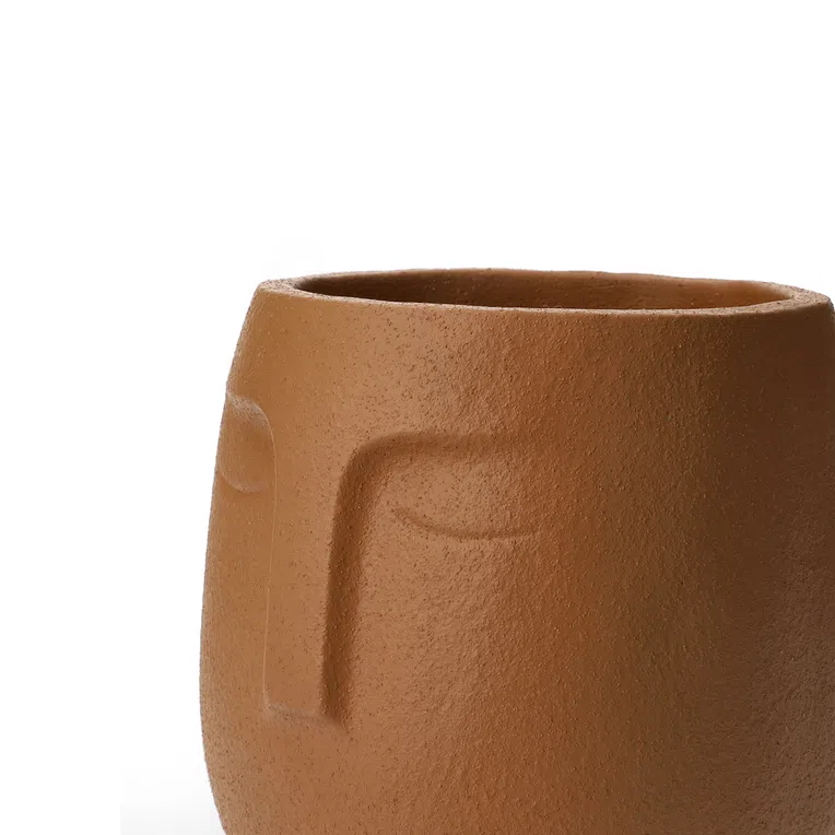 Osłonka na doniczkę FACE twarz 14x14 cm