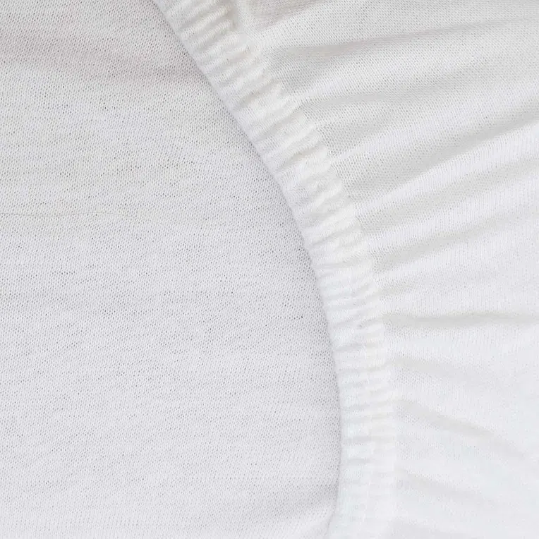 Prześcieradło CLAIRE jersey białe 160x200 cm