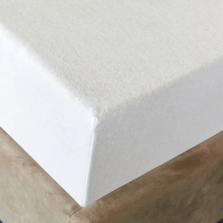 Prześcieradło CLAIRE jersey białe 160x200 cm