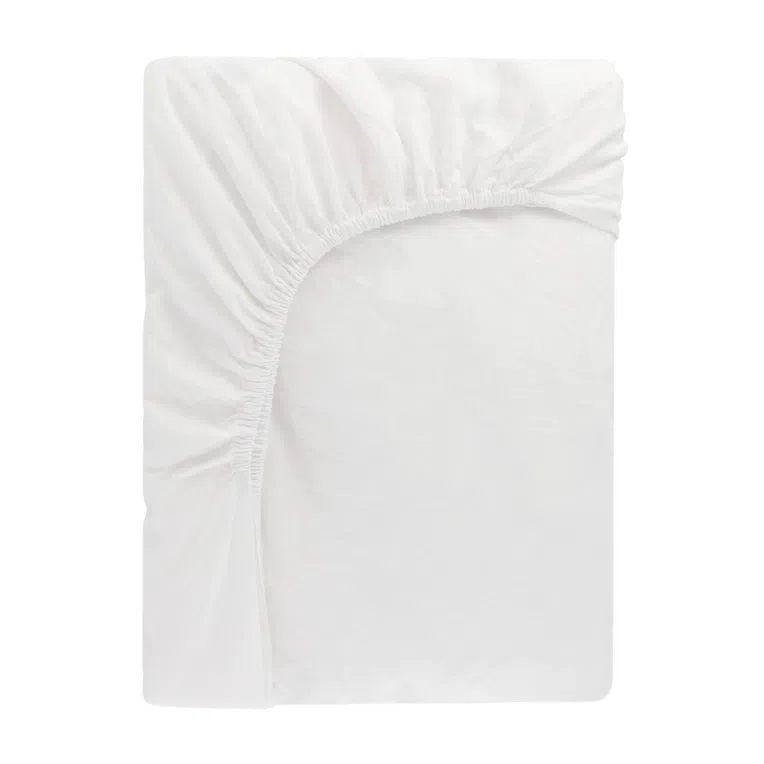 Prześcieradło LAUKO renforce białe 160x200 cm